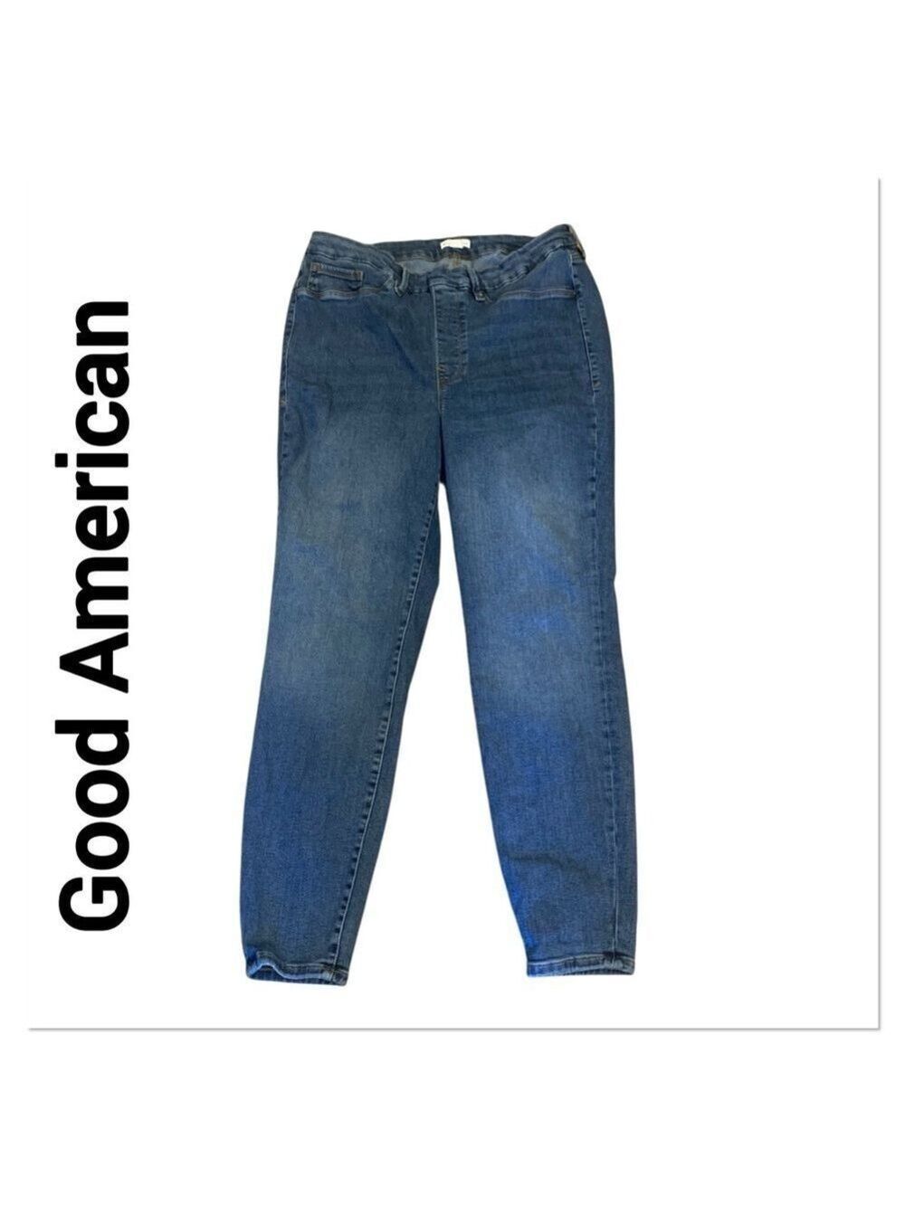 GOOD AMERICAN Skinny Jeans size 2XL - Picture 2 of 5